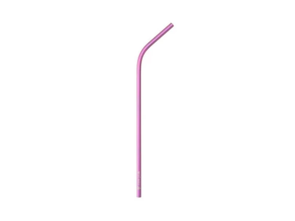 Pembe Pvc Pipet 48 Adet 22Cm - 4