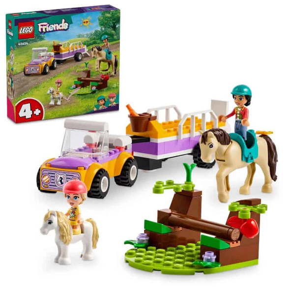 Lego Friends At ve Midilli Römorku 42634