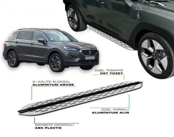 SEAT TARRACO 2018 2019 2020 2021 2022 2023 2024 2025 YAN BASAMAK ürün görseli 1