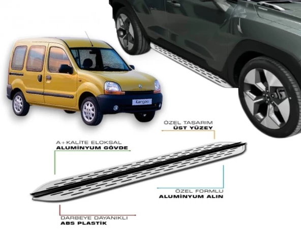 RENAULT KANGO 1 1996 1997 1998 1999 2000 2001 2002 2003 2004 2005 2006 2007  YAN BASAMAK ürün görseli 1