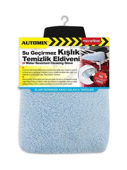 KAR BUZ TEMİZLEME ELDİVENİ SU GEÇİRMEZ