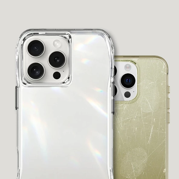 iPhone 16 Pro Max Kılıf SGS Military Test Sertifikalı Şeffaf Redclick İncek Kapak - Resim 9