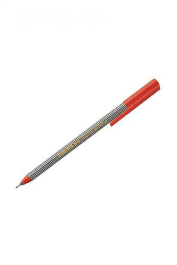 EDDING (55) FINELINER KALEM KIRMIZI RENK TEKLI - 1
