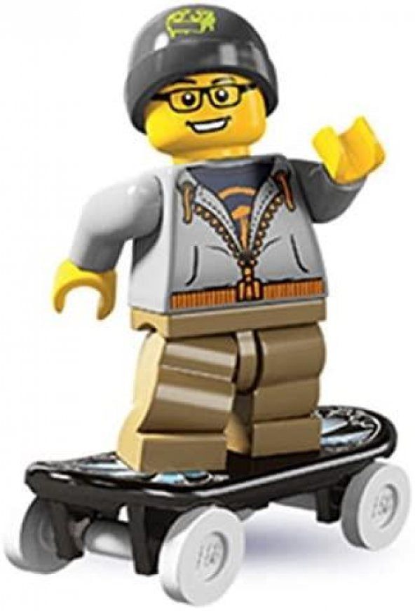 Lego Minifigür - Seri 4 - 8804 - Street Skater ürün görseli