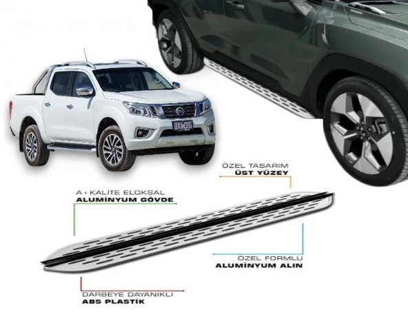 NISSAN NAVARA 4 2015 2016 2017 2018 2019 2020 2021 2022 2023 2024 2025 YAN BASAMAK ürün görseli 1