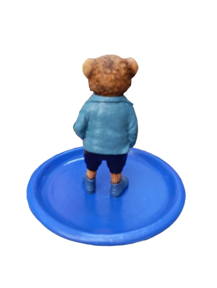 Teddy Bear Ralph L Çerezlik - Kahvaltı - Kahve - Meyve Sunum Tabağı - 2