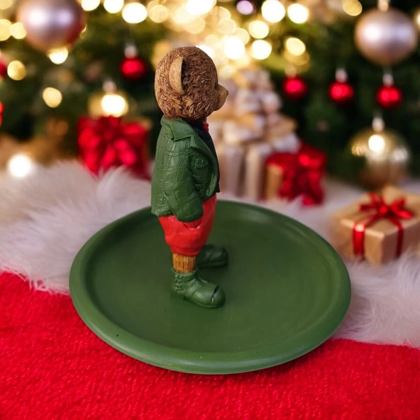 Teddy Bear Ralph L Çerezlik - Kahvaltı - Kahve - Meyve Sunum Tabağı - 2