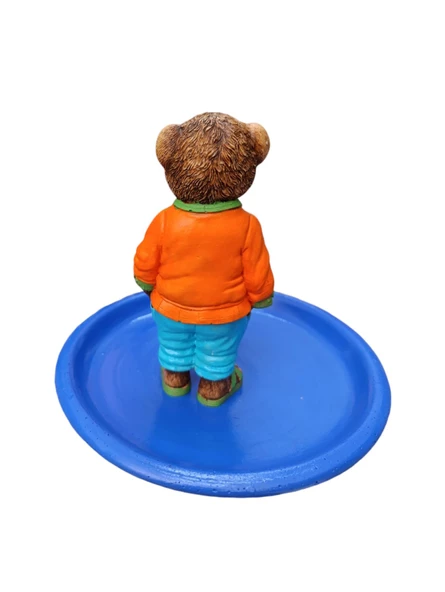 Teddy Bear Ralph L Çerezlik - Kahvaltı - Kahve - Meyve Sunum Tabağı - 2