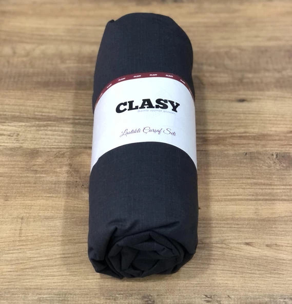 Clasy Battal Çift Kişilik %100 Pamuk Lastikli Çarşaf + 2 Adet Yastık Kılıfı 180 x 200 - 7