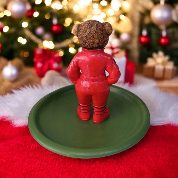 Teddy Bear Ralph L Çerezlik - Kahvaltı - Kahve - Meyve Sunum Tabağı - 2