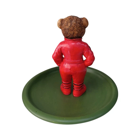 Teddy Bear Ralph L Çerezlik - Kahvaltı - Kahve - Meyve Sunum Tabağı - 5