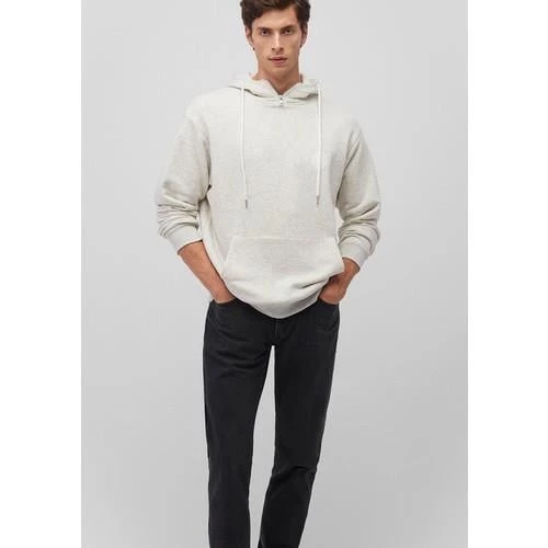 FERMUARLI KAPÜŞONLU SWEATSHIRT