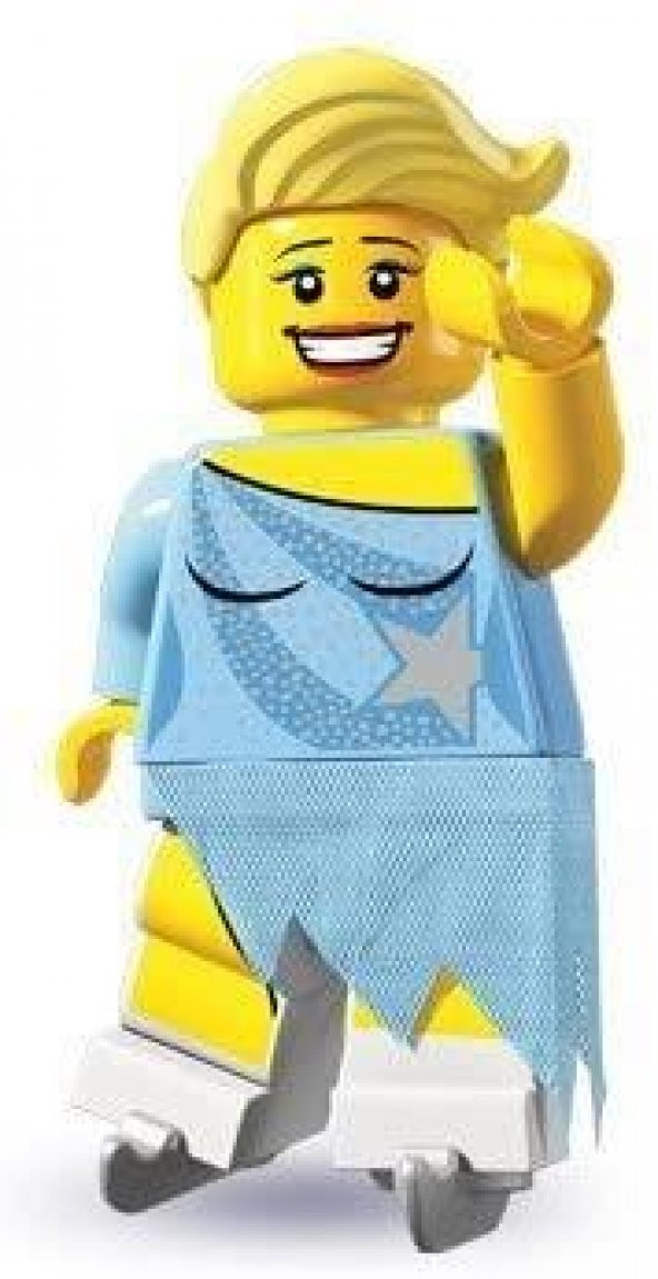 Lego Minifigür - Seri 4 - 8804 - Ice Skater
