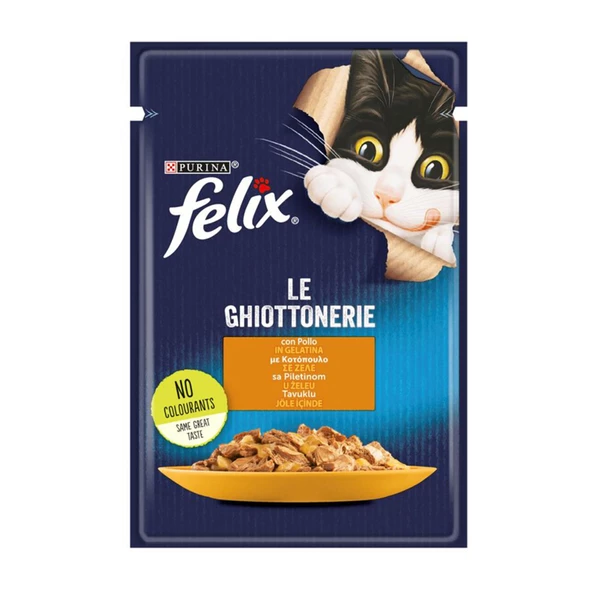 Felix Tavuklu Kedi Yaş Mama 85 Gr