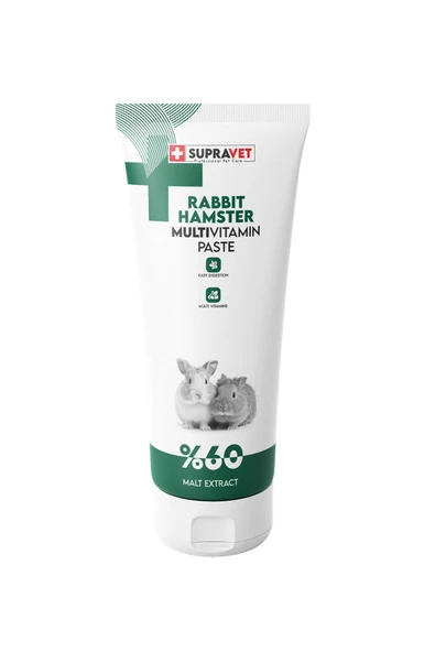 Tavşan, Hamster, Ginepig, Kemirgen MultiVitamin Malt Paste 100gr