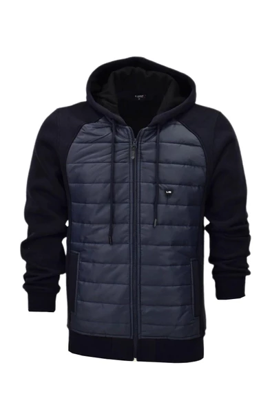 Erkek Kapitone Modelli Kapüşonlu Mont BGL-ST04149 - 3