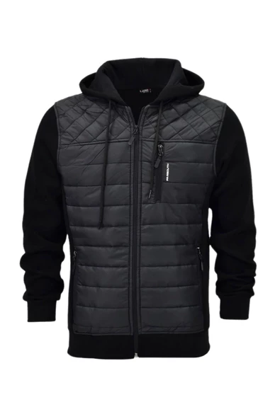 Erkek Kapitone Modelli Kapüşonlu Mont BGL-ST04147 - 2
