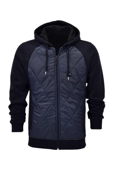 Erkek Kapitone Modelli Kapüşonlu Mont BGL-ST04146 ürün görseli