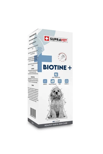 Plus +b For Dogs Biotine Damla 100 Ml + Zinc + Multi Vitamin ( Köpekler Için Tüy Sağlığı Damlası ) - 4