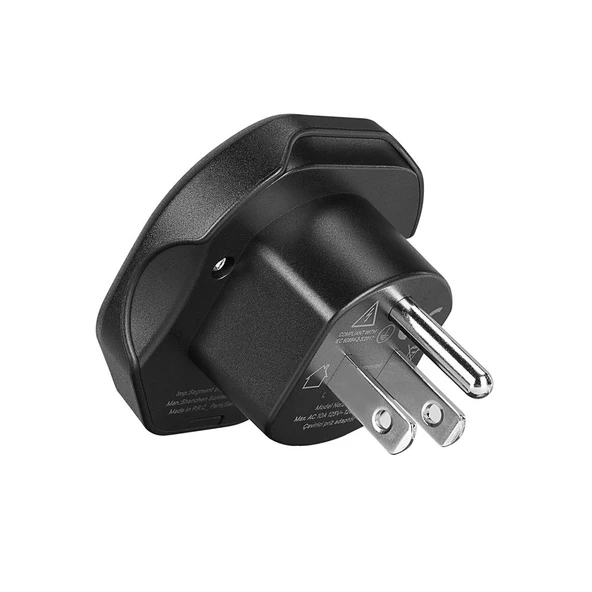 S-link SL-WL05 Universal - Amerikan Çevirici Priz Adaptör - 2