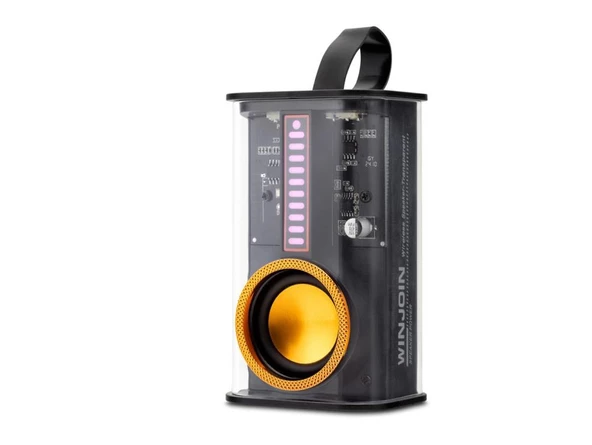 Hadron K07PRO Siyah Bluetooth Speaker 5W 102-61-47MM
