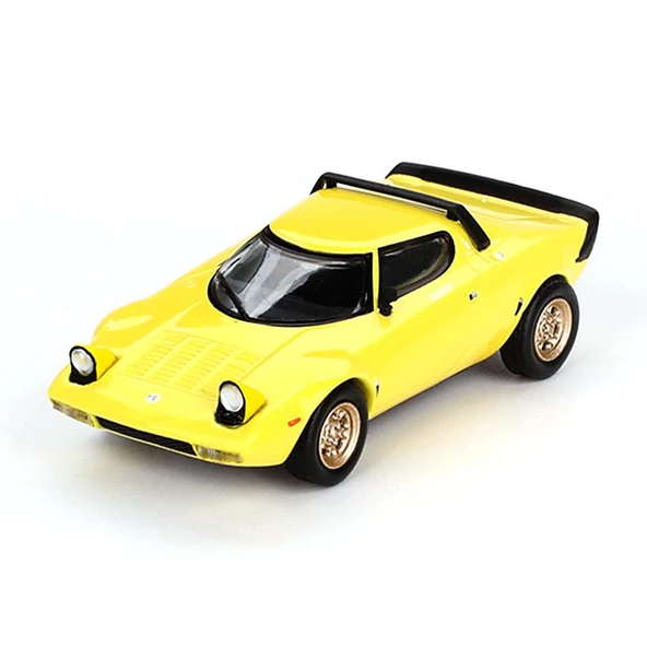 Mini GT 771 Lancia Stratos HF Stradale Giallo FLY LHD Model Araba