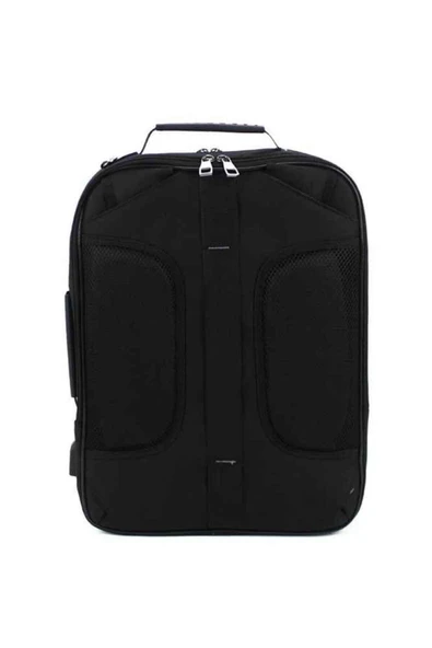 Case Club 1408 Usb Aparatlı 17 inç Omuz El Sırt Çantası Su Geçirmez Mat Destekli Omuz Askılı - 5