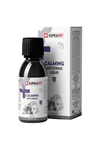 Anti Stress Kedi Ve Köpekler İçin Sıvı Sakinleştirici Damla 100ml - 4
