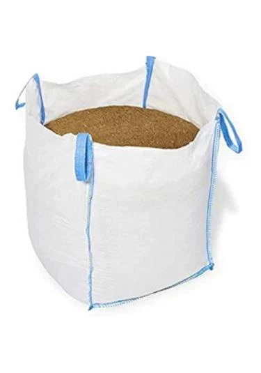 Büyük Boy 10 Adet 90x90x150 CM  Sanayi Tipi Big Bag Grit Solucan Çuval 1 Ton Kapasiteli Alt Kapalı Üst Açık - 2