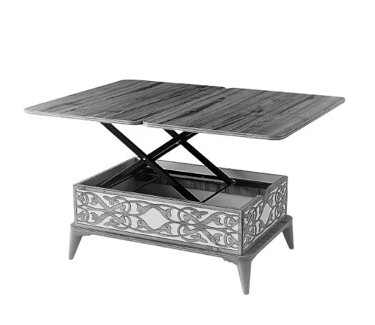 Zerenland114 Akıllı Sehpa 3 Kademeli 6 Farklı Fonksiyonlu Sihirli Sehpa - Resim 4