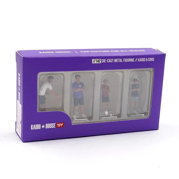 Mini GT Kaido House /142 Die-Cast Metal Figurine // Kaido % Sons Model Araba