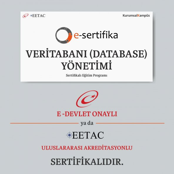 Veritabanı (Database) Yönetimi Eğitimi