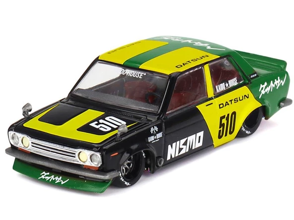Mini GT Kaido House /131 Datsun Street 510 Racing V2 Model Araba - 2