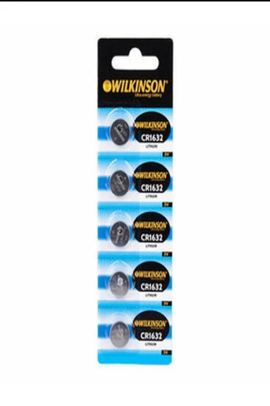 wılkınson CR1632 3V Lityum Pil 5'li Paket