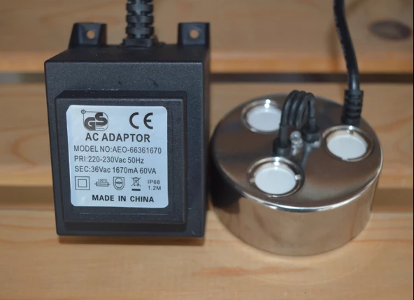 3 Gözlü Metal Nem Nozülü (Adaptör Dahil) - 3