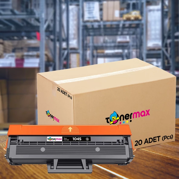 Samsung MLT-D104S Muadil Toner 20'li 1 Koli Avantaj Paket/ ML-1660 / ML-1665 / ML-1670 / ML-1675 - 1