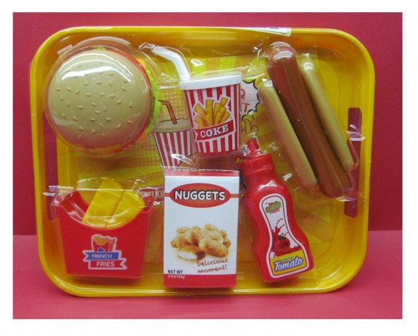 Tepsili Hamburger Sipariş Seti 5684 - 2