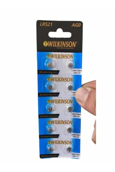 wılkınson Ag0 Alkaline 10 Lu Lr521 10 ADET