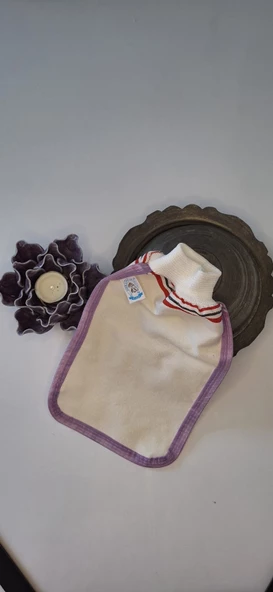 EKER-MOR BİYELİ HIZLIGİY KESE-Banyo ve Duş Kesesi-Lastikli Kese-Doğal Özel Dokuma-Standart Kese - 4