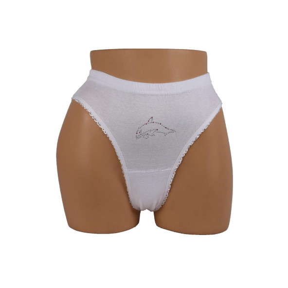 12'li Tutku Kadın Taşlı Bikini Kom İç Çamaşırı
