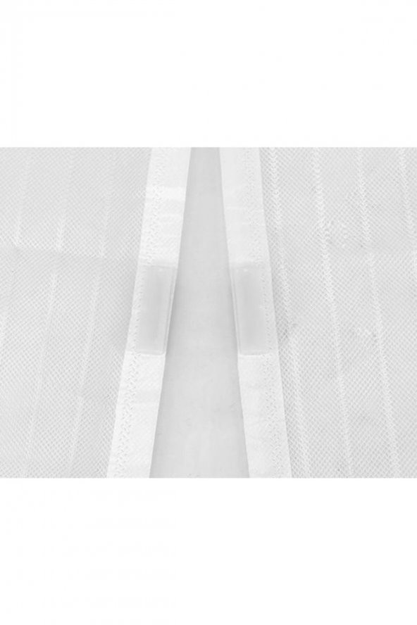 OMAK Mıknatıslı Kapı Sinekliği Balkon Bahçe Kapısı Sinek Böcek Önleyici Tül Perde Sineklik 2 Parça - 5