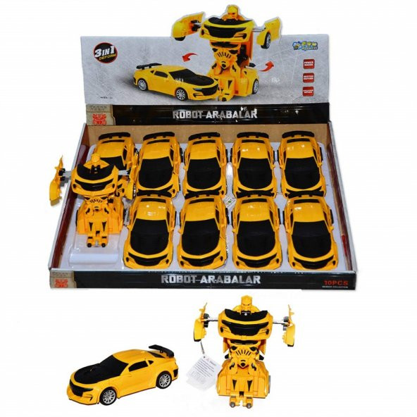 Can Toys Robot Olan Araba Çek Bırak CN1997