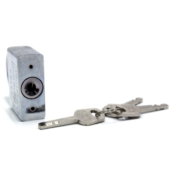 Akıllı Anahtarlı Asma Kilit 3lü Set - Mastercare Tri-Moon Master Anahtarlı 3 Lü Çelik Asma Kilit - 3