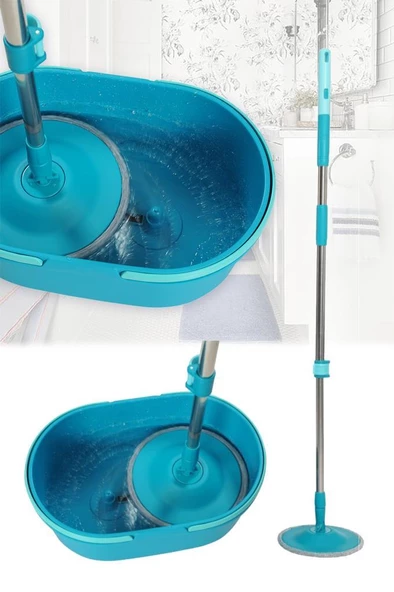 Motek Yeni Nesil Pratik Turbo Disk Mop Temizlik Seti - 2