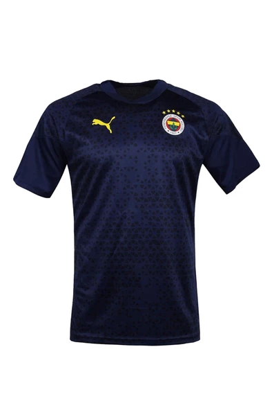 Fenerbahçe Orijinal A Takım Futbolcu Lacivert Antrenman Çocuk T-Shirt + Eşofman Alt Set - 2