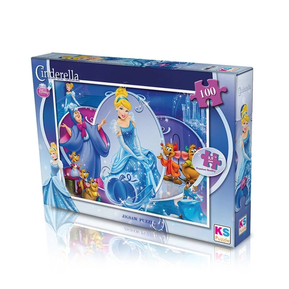 CRL714 KS, Cinderella / 100 Parça Puzzle