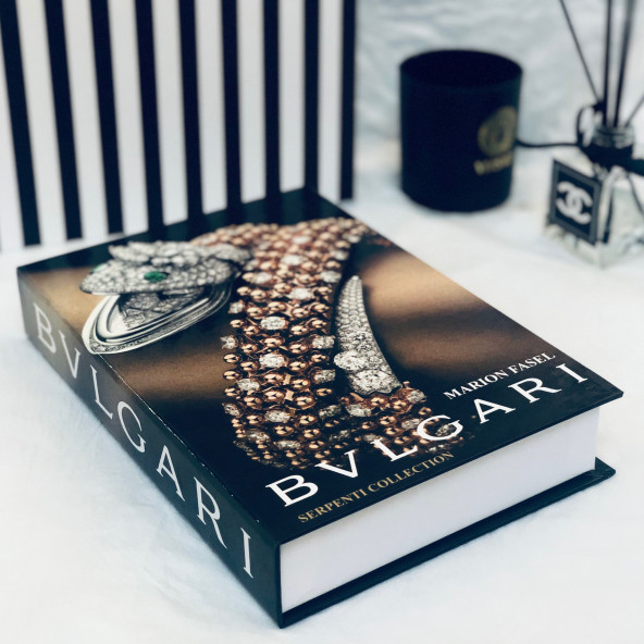 BVLGARI OPENABLE DECORATIVE BOOK BOX - 2