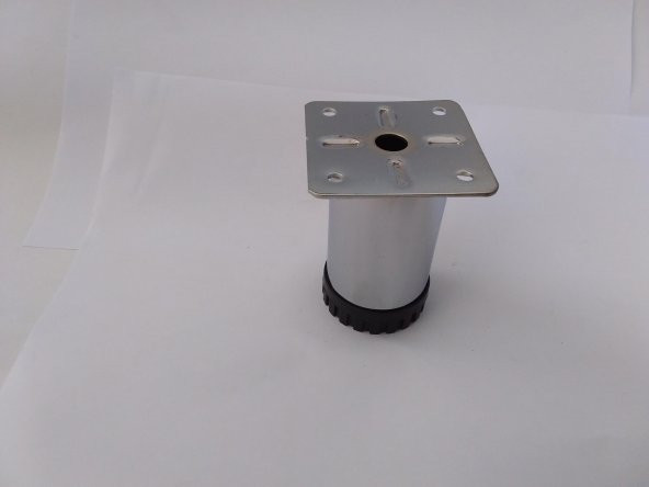 NOBEL PLASTİK BİNGOLU AKÇA AYAK KROM Ø 42 MM 8 CM - 1