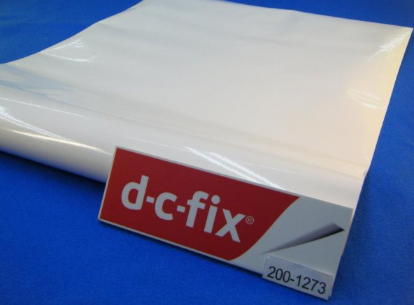 D-c-fix 200-1273 Parlak Düz Beyaz Kendinden Yapışkanlı Folyo