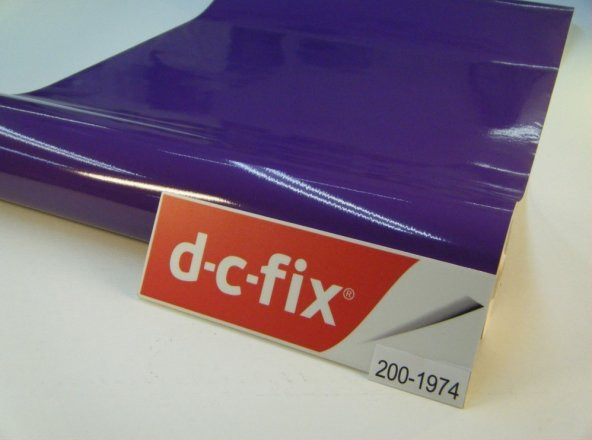 D-c-fix 200-1974 Düz Parlak Mor Yapışkanlı Folyo